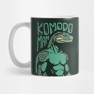 Komodo Dragon Man Mug